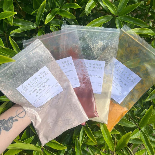 Clay and botanicals colour kit yellow, red, orange