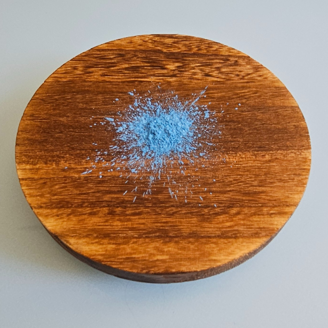 Blue Mica Powder Cosmetic Grade 25g CI77891, CI77491, CI77007