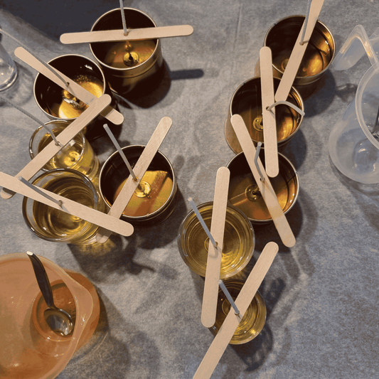 Ingredient Kit Massage Candles