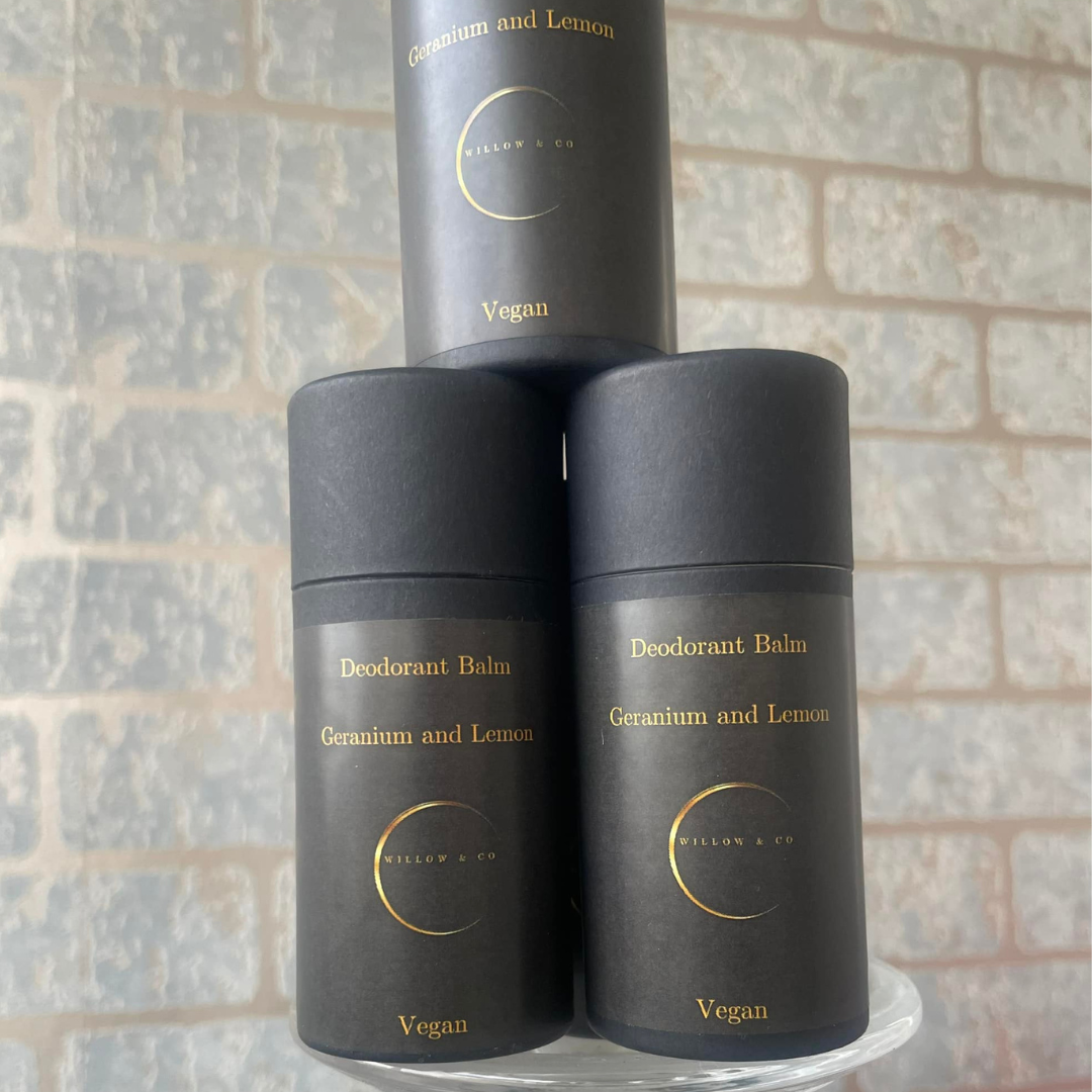 CPSR Vegan solid natural deodorant / friction reducing balm with fragrance or essential oils