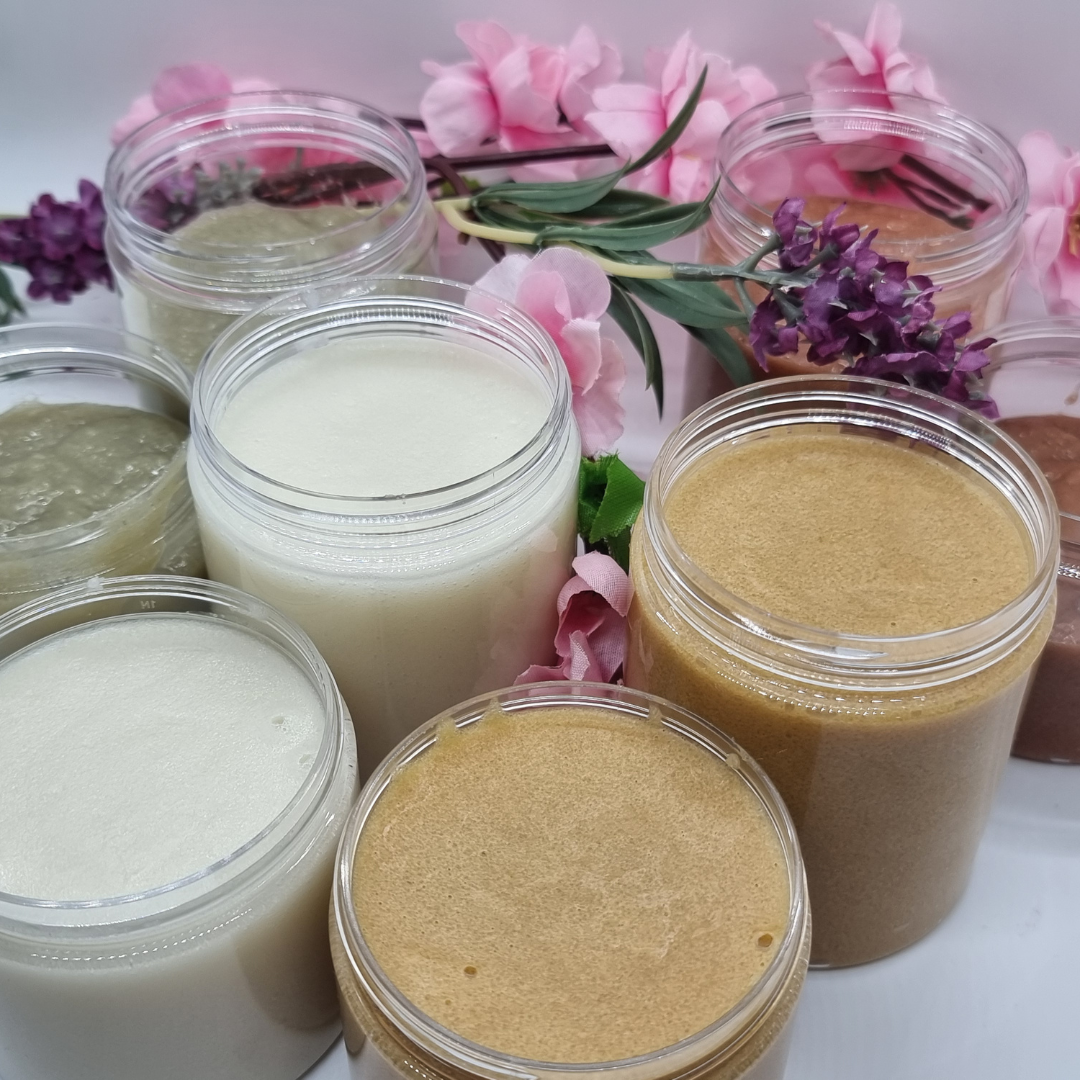 CPSR – Vegan Emulsified Sugar Scrub with Single EOs & Flexi Clay Options