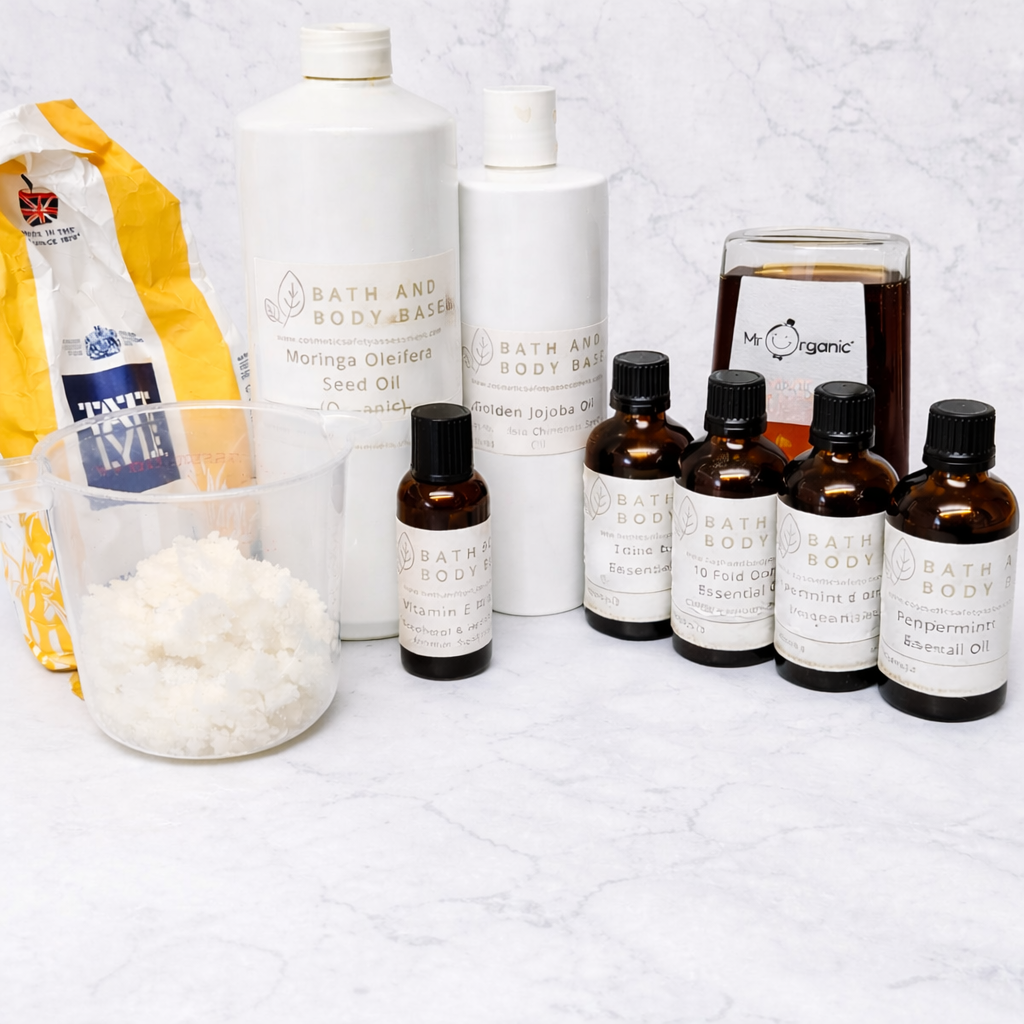 CPSR + Ingredients Kit | Moringa Lip Scrub Range with Essential Oils