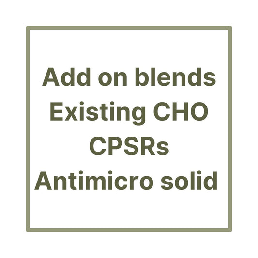 Additional blends for existing "Choose Your Own Blends" Solid Antimicrobial soaps