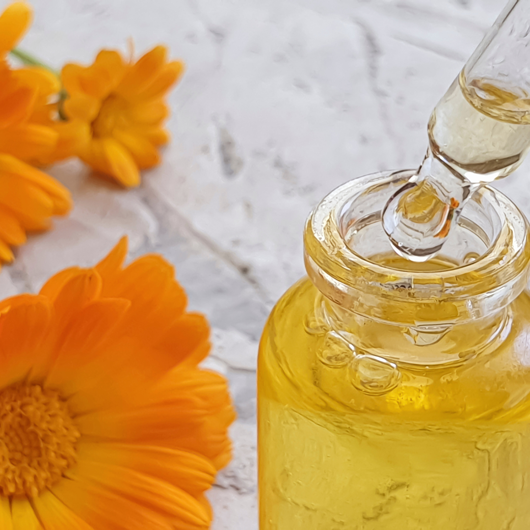 Calendula oil (infused in Sunflower oil)