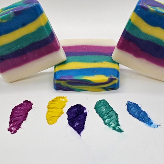 Mica Multi Pack | Gold, Silver, Yellow, Blue, Green, Violet, Cerise